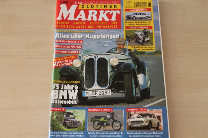 Deckblatt Oldtimer Markt (06/2004)